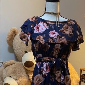 Floral jumpsuit from Tilly’s